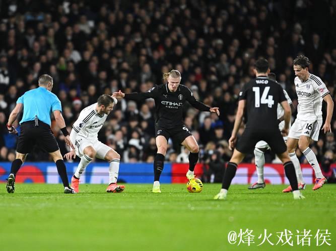 哈兰德英超百球创纪录 福登双响助曼城5-4险胜富勒姆 哈兰德英超百球创纪录 福登双响助曼城5-4险胜富勒姆